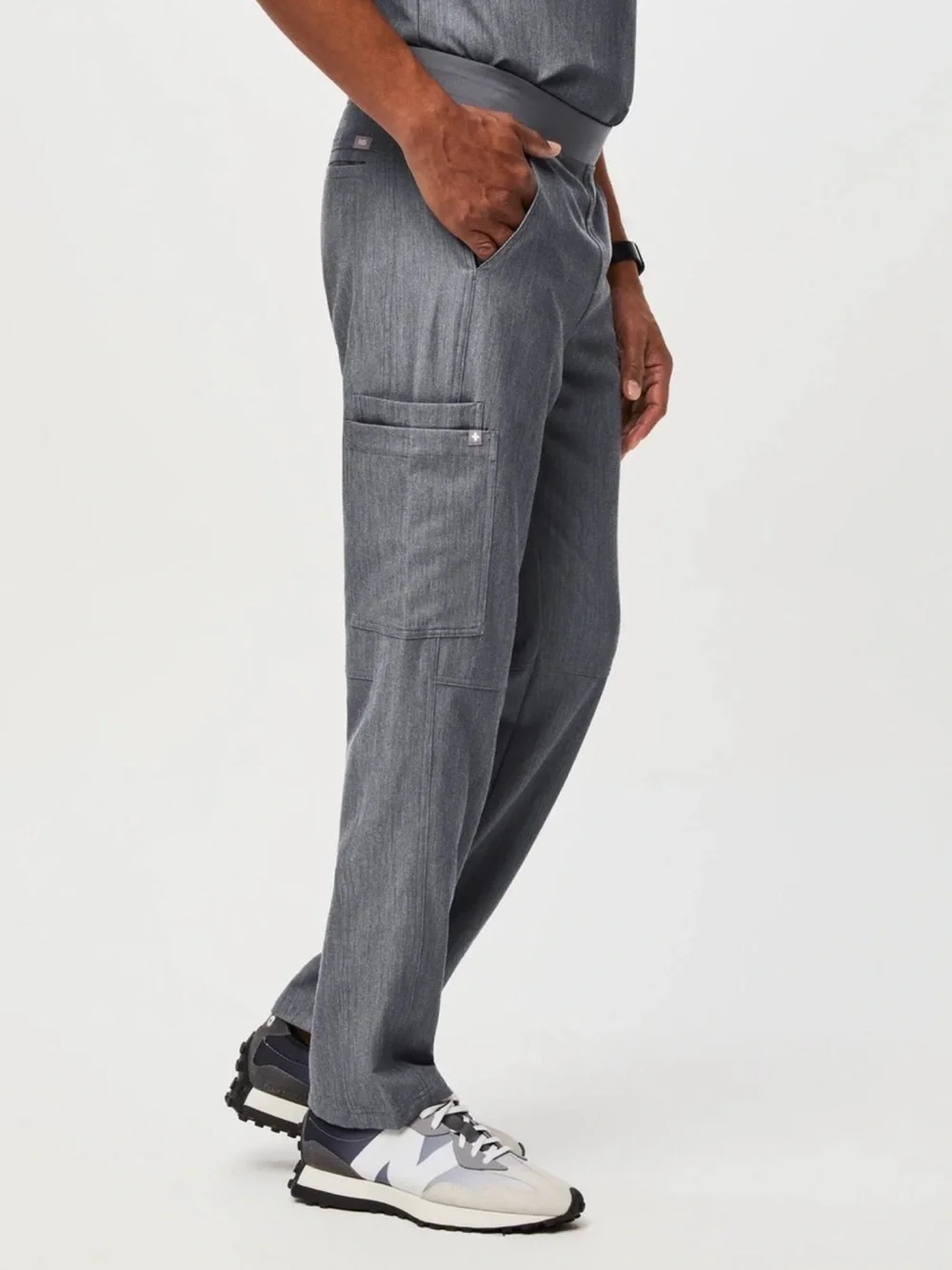 Figs Axim Scrub Pants Graphite Men’s Medium